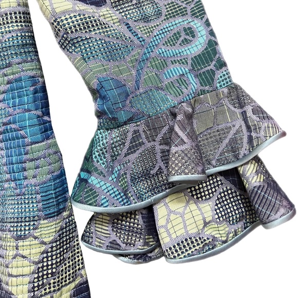 Aurora Ruffolo/Christian Ruperto - NEW YORK Vintage Jacket with Ruffled Sleeves - Picture 2 of 7